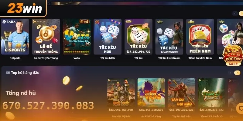 Casino là sản phẩm chủ lực của nhà cái